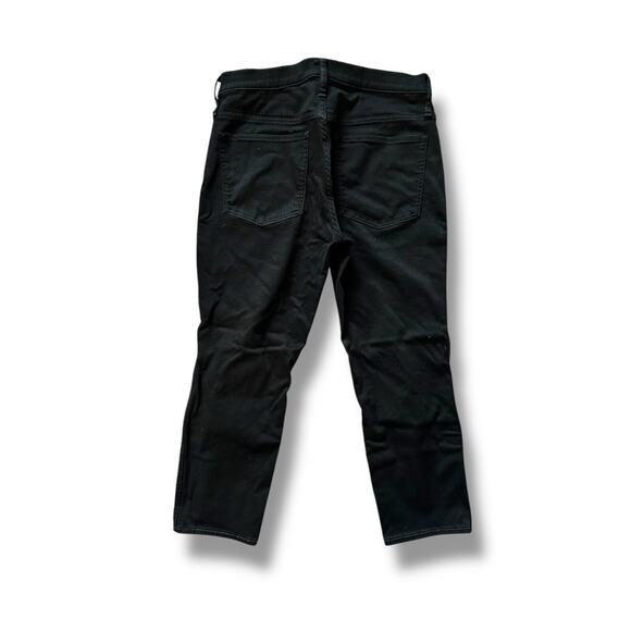 Reimagined by J. Crew Black Denim Jeans Size 31P Vintage Slim Straight Classic - Picture 2 of 7